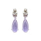 Amethyst | Ruby Earrings