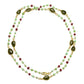 Vessonite | Green Opal Necklace