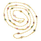 Tourmaline Curb Chain Necklace