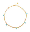 Amazonite | Pink Opal Necklace