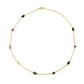 Multi Stone Short Necklace