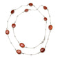 Carnelian | Zircon Necklace