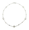 Moonstone | Zircon Necklace