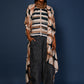 Itajime Silk Dune Robe - Taxila