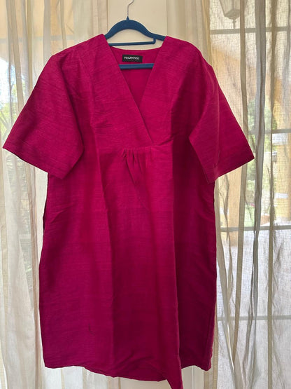 Dupioni Silk Dress