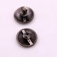 Silver Round Earrings