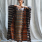Itajime Silk Kaftan - Gneiss