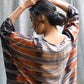 Itajime Silk Kaftan - Gneiss