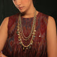 Layered Chalcedonia Pearl Necklace