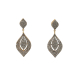 Pave Diamond Drop Earrings , تمهيد انخفاض الأقراط الماس