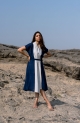 Arctic Wrap Dress , فستان القطب الشمالي