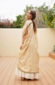 Jamdani Dune Robe - Beige, روب جمداني الكثيب - بيج