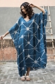 Itajime Silk Kaftan - Mjoll,قفطان إيتاجيمي حرير - مجول