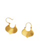 Flat Gold Hoops , الأطواق الذهبية المسطحة