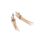 Gold | Zirconia Statement Earrings  ,الذهب | أقراط بيان زركونيا