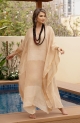 Hand Woven Linen Kaftan - Beige| Zari , قفطان كتان منسوج يدوياً - بيج| زاري