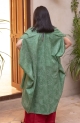 Naksha Kantha Dune Robe - Green,روب ناكشا كانثا الكثيب - أخضر