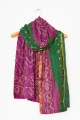 Kantha Silk Scarf - Bandhni 