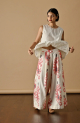 Ikat Wide Leg Pants,إيكات السراويل واسعة الساق