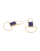 Lapis Lazuli Hoops , أطواق اللازورد