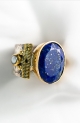 Lapis Statement Ring, اللازورد بيان الدائري