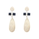 Moonstone| Lapis Earrings , حجر القمر| أقراط اللازورد