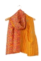 Kantha Silk Scarf - Mustard| Orange