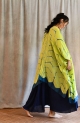 Itajime Silk Reza Robe - Neon,روب إيتاجيمي حرير رضا - نيون