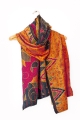 Kantha Silk Scarf - Multi