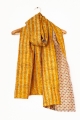 Kantha Silk Scarf - Ochre | Multi